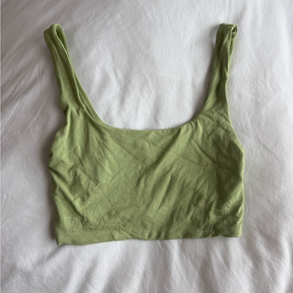 Aritzia Wilfred Free Cropped Tank Top